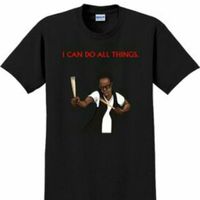 I Can Do All Things T-Shirt- Black
