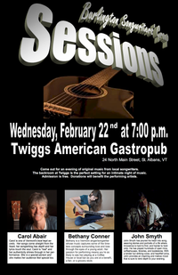 Burlington Songwriters Sessions