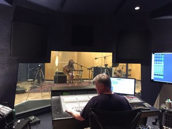 Recording "I'll Tell You" at Egan Studios
