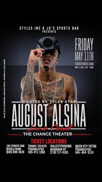 August Alsina LIVE in concert Hosted by Tyler Star