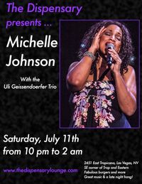 Michelle Johnson at the Dispensary!