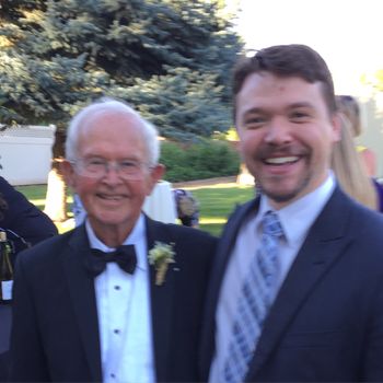 With former Idaho Governor Phil Batt
