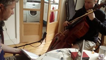 Cello recording with Bobby Kewley (UK)
