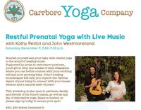 Restful Pre Natal Yoga with Live Music