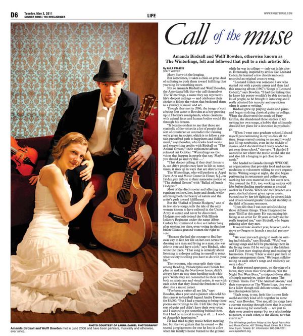 The Winterlings "Call of The Muse" Article            
Click to Download Image       
 