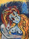 Medium Wolff Painting  (12x16” Size Range) + SA, DD 