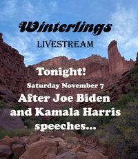 Saturday Songs AFTER SPEECHES with The Winterlings Nov 7