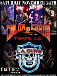 Color of Chaos w/ LA GUNS