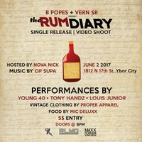 B Popes - The Rum Diary Single Release Party