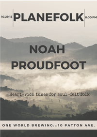 Planefolk & Noah Proudfoot @ One World Brewing
