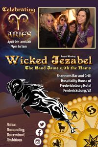 Wicked Jezabel in Fredericksburg, VA.  Celebrating All Aries Birthdays