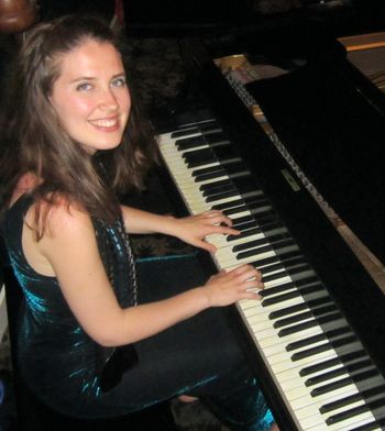 Lara Driscoll (piano) at Mission Point Resort, Mackinac Island
