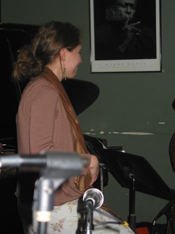 Senior Recital at the Iron Post: Lara Driscoll (piano), Joel Spencer (drums), Joel Kelsey (bass)
