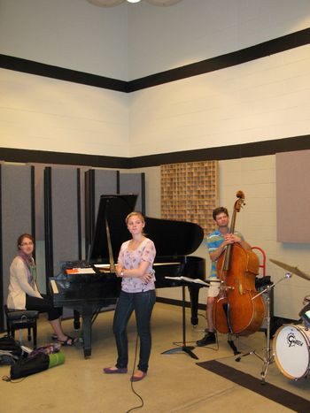 Smith Hall Recording Session: Lara Driscoll (piano), Olivia Flanigan (vocals), Josh Houchin (bass)
