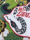White Snake Hand-Sewn Motorcycle Patch