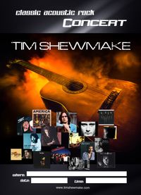 Tim Shewmake Classic Rock Poster