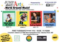 Jump Start with the Arts Takoma Park Maryland Library Series