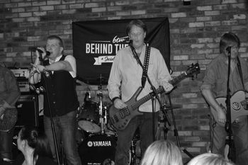 At Behind the Wall Falkirk 5th September Tes you....at the front
