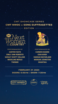 CMT Next Women of Country & Song Suffragettes series