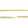 Gold Plated Iced out Tennis Necklace