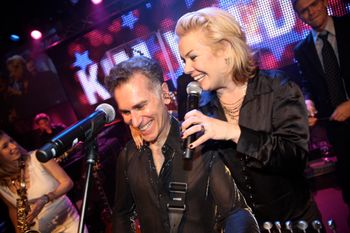 w/ Kim Wilde  (Photo Reto Indergand)
