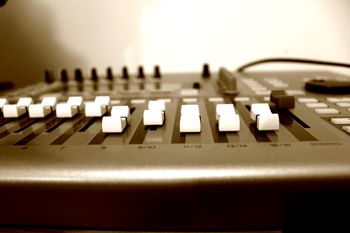 Studio mixer used on Wreckingball
