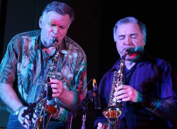 The horn section gives it
