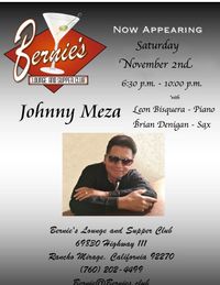 Johnny Meza at Bernies
