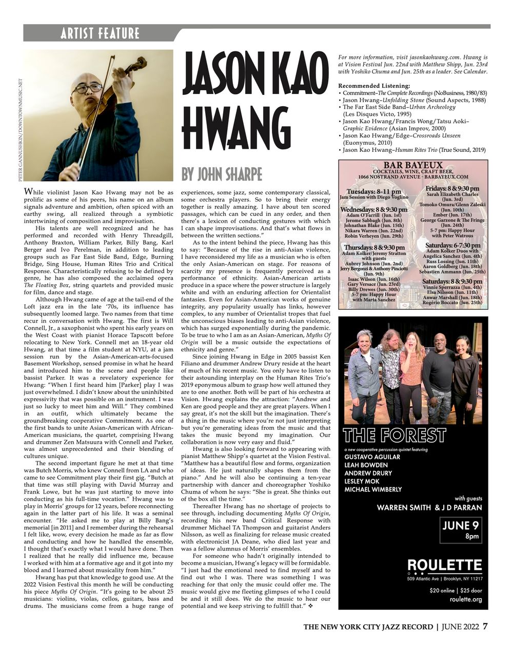My thanks to John Sharpe for this feature article. Click on the article for a zoomable image.
