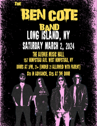 The Ben Cote Band @ Long Island, NY