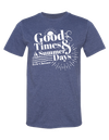 Good Times & Summer Days Tee (Heather Blue)