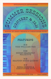 Summer Sessions: Concert&Jam (Hosted by Emma Hedrick and Christopher Pitts)