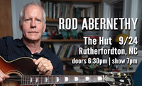 Rod Abernethy at The Hut