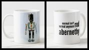 Custom "Normal Isn't Normal Anymore" Robot Mug