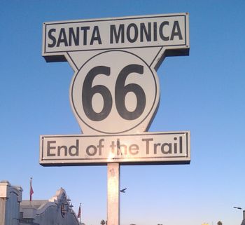 End of Route 66
