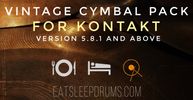 "Vintage Cymbals" - For Kontakt version 5.8.1 and above