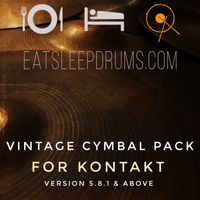 "Vintage Cymbals" - For Kontakt version 5.8.1 and above