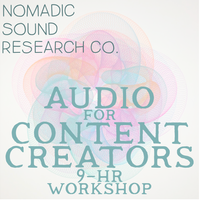 Audio for Content Creators