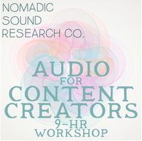 Audio for Content Creators