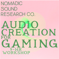  Audio Creation for Gaming