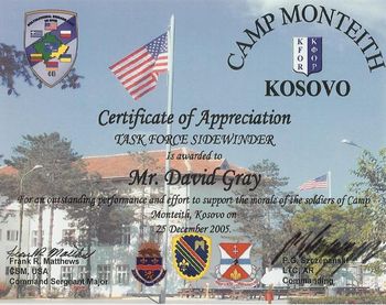 Camp Montieth - Kosovo
