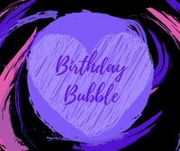 Birthday Creative Bubble! March 21 2-3:15pm (CST)