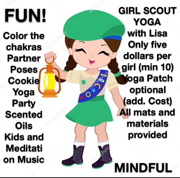 Lisa Arce Lisa's Girl Scout Yoga Patch Program