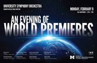 An Evening of World Premiers with The University Symphony Orchestra