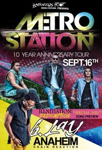 b.LaY live iLLnitiation:Redemption 3 (ll) song preview at Metro Station 10th year anniversary  