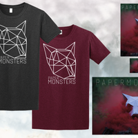 BUNDLE - Tshirt, CD, Poster and Sticker