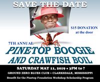 Pinetop Boogie and Crawfish Boil