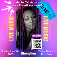 Ebonylion Summer Series "Live" Virtual Concert #Letsmakelove #Ebonylion