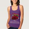 In The Name Of Love Collection Purple Rush Ladies's Snug Fit Racerback Tank Top