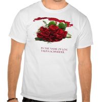 In The Name Of Love Collection White Men's T Shirt